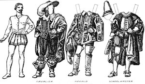 La Galerie du Costume Historique : Quelques robes de Cavaliers et de Têtes Rondes, vers 1934
