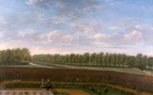 Le jardin du n°10 Downing Street, vers 1740