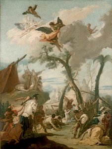 La Récolte de la manne, 17ème siècle