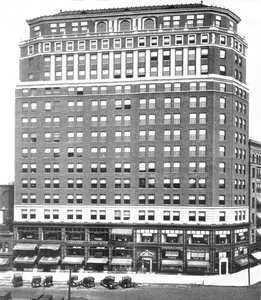 Le bâtiment Genesee, Buffalo, New York, 1924