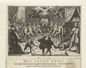 Le Grand Ballet de la Guerre Européenne, vers 1643 - Unbekannt
