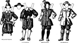La Grande Galerie du Costume Historique : Robe Portée sous le Règne de Jacques Ier, vers 1934