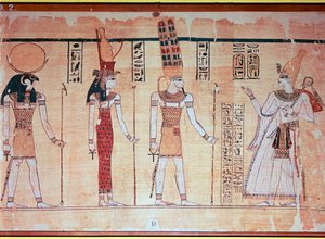 Le Grand Papyrus Harris, de Thèbes, Égypte, règne de Ramsès IV, vers 1200 av. J.-C.