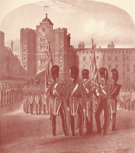 Les Grenadier Guards au palais de St. James, 1909
