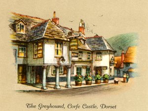 Le Lévrier, Château de Corfe, Dorset, 1936 - Unbekannt