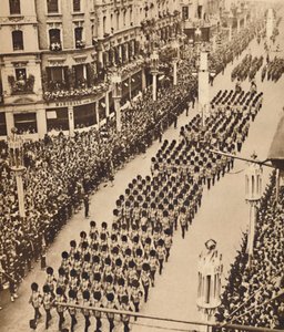 Les Gardes à Oxford Street, 12 mai 1937