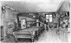Le Hall à Silverbeck, vers 1880-1882 - Unbekannt