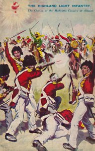 Le Highland Light Infantry. La Charge de la Cavalerie Mahratta à Assaye, 1803, 1939 - Unbekannt