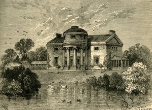 The Holme, Regents Park, vers 1876