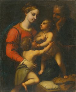 La Sainte Famille avec Saint Jean-Baptiste