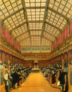 La Chambre des communes pendant un débat, 1858, 1947 - Unbekannt