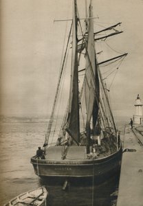 Le Ménestrel irlandais, une goélette à trois mâts, 1937