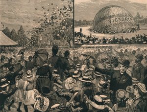 La fête du jubilé pour les enfants des écoles de Londres à Hyde Park, 1887