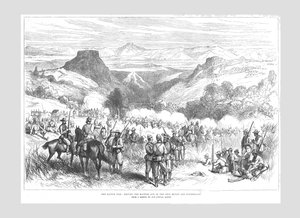 La guerre des Kaffirs - Chasser les Kaffirs du mont de fer et de Waterkloof, 1878