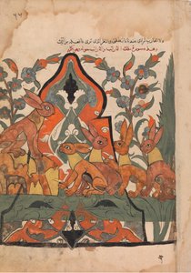 Le Roi des lièvres en conseil avec ses sujets, Folio d