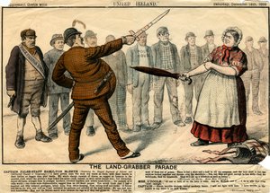 Le défilé du Land-Grabber, 1889