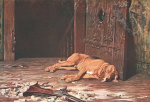 Le dernier de la garnison, vers 1875, vers 1902