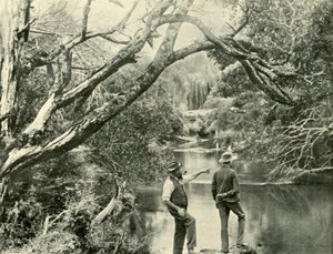 Le lieu de lancement, Upper Yarra, Victoria, 1901