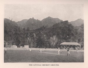 Le terrain de cricket de Levuka, Fidji, 1912 - Unbekannt