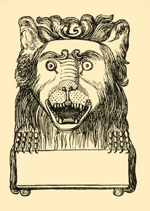 La tête de lion à Buttons, 1881 - Unbekannt