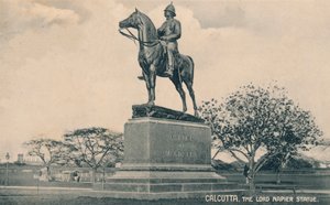 La statue de Lord Napier, Calcutta, vers 1905 - Unbekannt