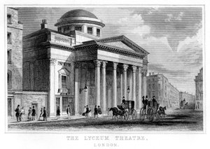 Le Théâtre Lyceum, Westminster, Londres