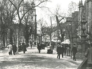 Le Mall, Boston, USA, 1895