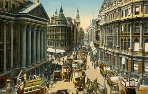 La Mansion House et Cheapside, Londres