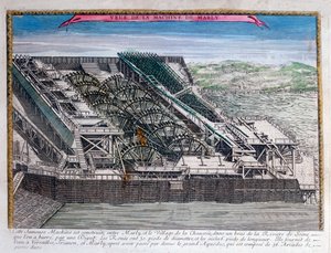La machine de Marly, 18ème siècle - Unbekannt