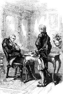 Le Marquis de Lafayette avec George Washington, c1775-1781
