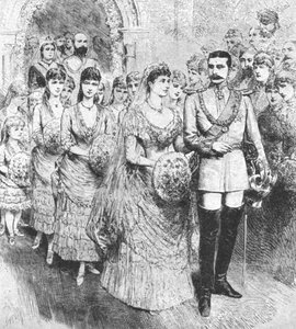 Le mariage de la princesse Béatrice avec le prince Henri de Battenberg