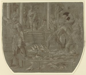 Le martyre de Saint Laurent, XVIe siècle - Unbekannt
