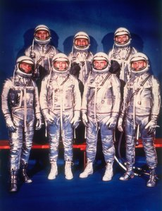 Les astronautes de Mercury Seven, 1959