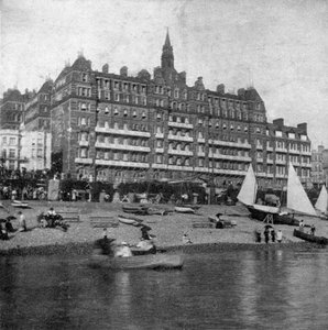 Hôtel Metropole, Brighton, East Sussex, fin 19ème siècle