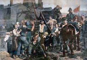 La grève des mineurs à Carmaux, 1892