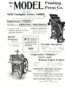 The Model Printing Press Co. - Unbekannt
