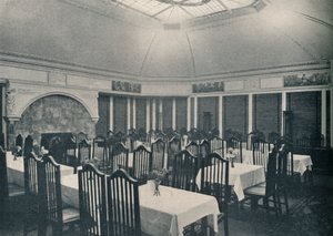 La salle Morris au Clarion Café, Manchester, vers 1911