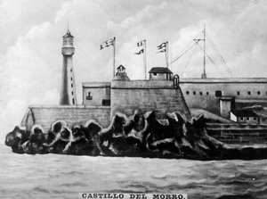 Le château du Morro, 1587, années 1920