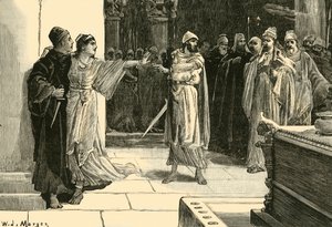 La mère de Cyrus sauvant sa vie, 1890 - Unbekannt