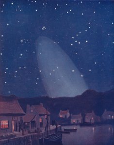 Le mystérieux cône de lumière dans le ciel, 1935