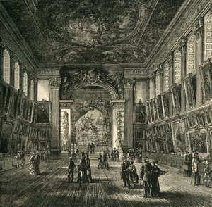 La salle peinte, hôpital de Greenwich, vers 1878 - Unbekannt