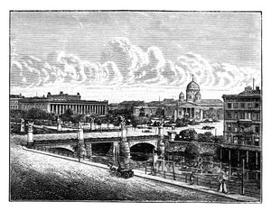 Le pont du palais et le jardin de plaisance, Berlin, Allemagne - Unbekannt