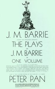Les pièces de J.M. Barrie en un volume, 1928