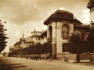 Les maisons Ponizovsky et Mindovsky sur la rue Povarskaya, Moscou, Russie, 1900s - Unbekannt