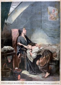 La famille indigente, ou Le suicide, 1849, 1897 - Unbekannt