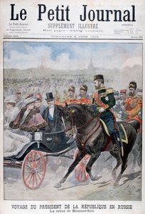 Le Président de la République française passant en revue les troupes, Krasnoye Selo, Russie, 1902 - Unbekannt