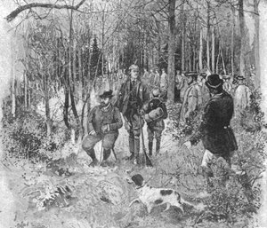 Le Prince de Galles chassant le faisan à Sandringham, 1893, 1901