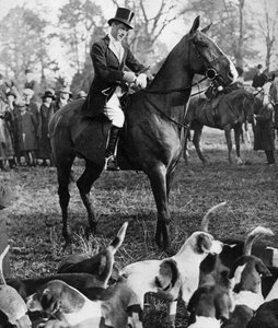 Le prince de Galles avec la chasse de Beaufort, 1923 - Unbekannt