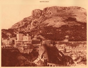 Le Palais des Princes et la Condamine, Monte Carlo, 1930
