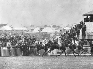 Le deuxième Derby du Prince, 1900 : Diamond Jubilee premier à franchir la ligne, 1901